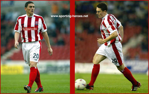 Keith Andrews - Stoke City FC - League Appearances