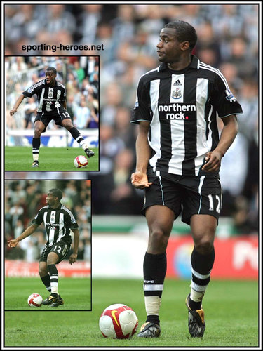 Sebastien Bassong - Newcastle United - Premiership Appearances