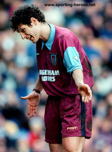Slaven Bilic - West Ham United - League appearances.