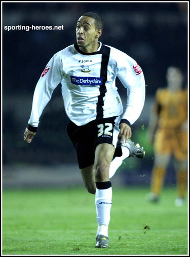 Dexter Blackstock - Derby County - League Appearances