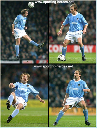 Paul Bosvelt - Manchester City FC - Premiership Appearances