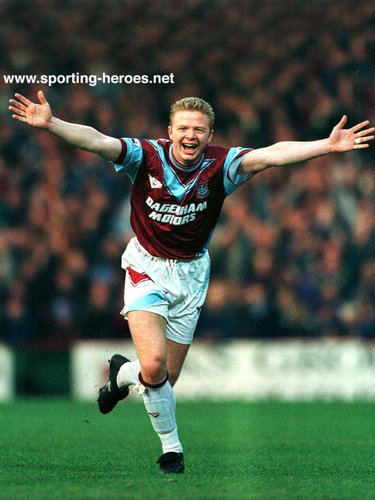 David Burrows - West Ham United - League appearances for The Hammers