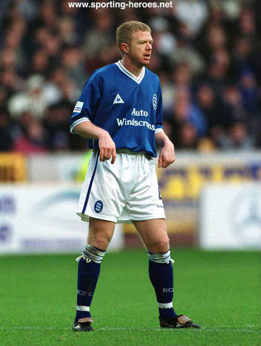 David Burrows - Birmingham City - League appearances.