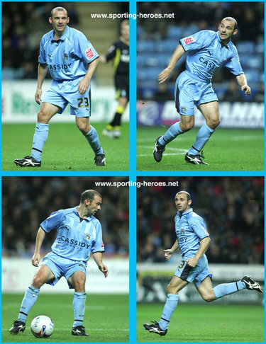 Colin Cameron - Coventry City - League appearances.