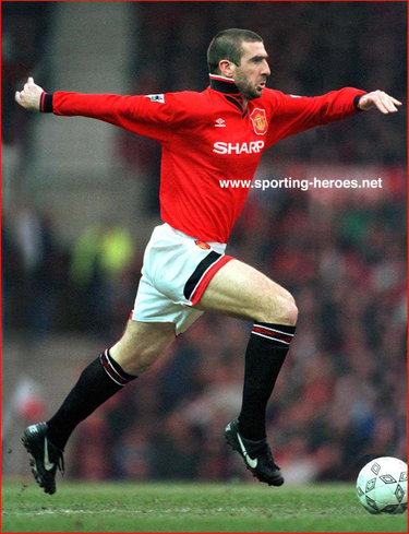 Eric Cantona - Manchester United - League appearances for Man Utd.