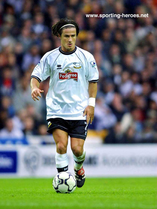 Benito CARBONE League Appearances Derby County FC