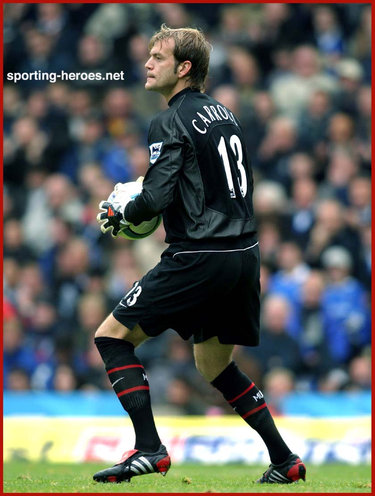 Roy Carroll - Manchester United - Premiership Appearances.