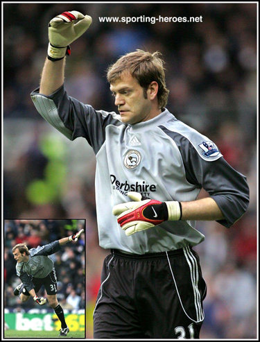 Roy Carroll - Derby County - League Appearances