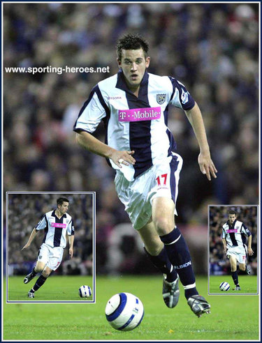 Darren Carter - West Bromwich Albion - League Appearances