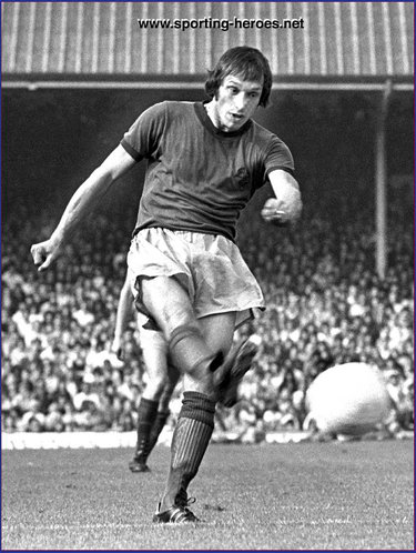 Frank Casper - Burnley FC - League appearances.