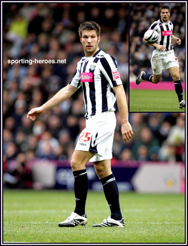 Bostjan Cesar - West Bromwich Albion - League Appearances