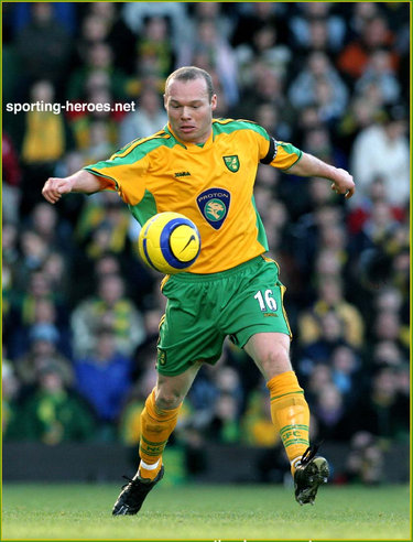 Simon Charlton - Norwich City FC - League Appearances