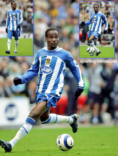 Pascal Chimbonda - Wigan Athletic - League Appearances.