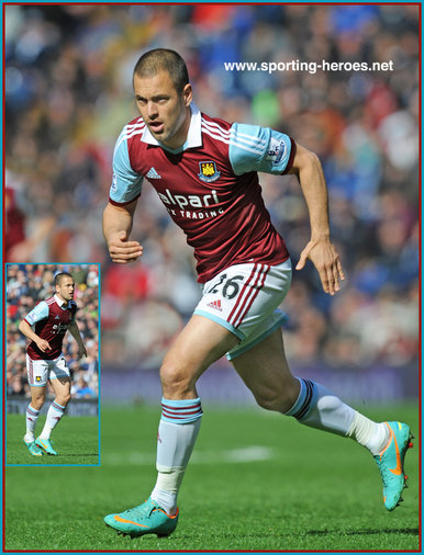 Joe Cole - West Ham United - Premiership Appearances for The Hammers.