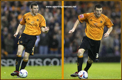 Neill Collins - Wolverhampton Wanderers - League Appearances
