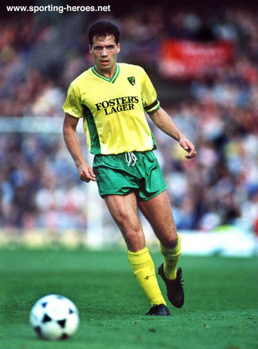 Dean Coney - Norwich City FC - League appearances.