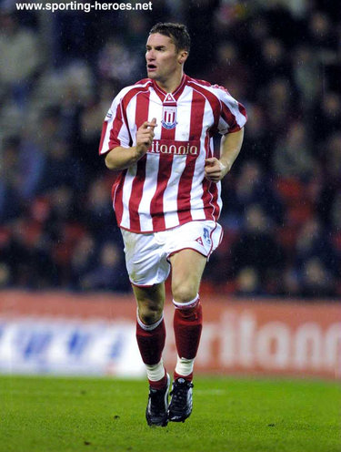Andy Cooke - Stoke City FC - League Appearances