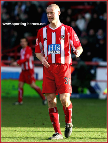 Danny Cullip - Sheffield United - League Appearances