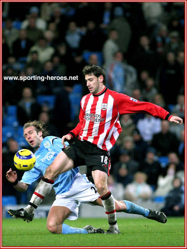Rory Delap - Southampton FC - League appearances.