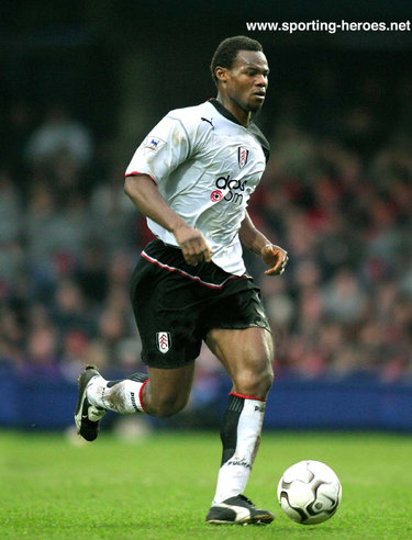 Martin Djetou - Fulham FC - Premiership Appearances