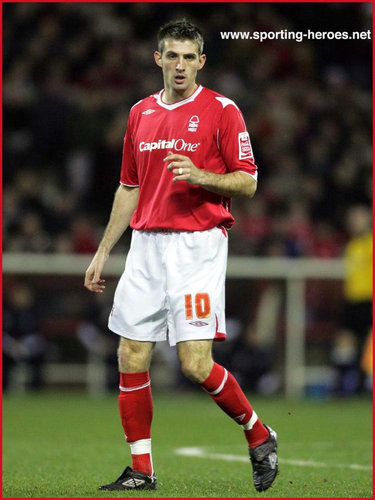 Scott Dobie - Nottingham Forest - League appearances.