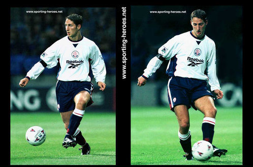 Robbie Elliott - Bolton Wanderers - League appearances for Wanderers.