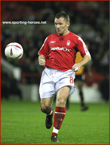 Paul Evans - Nottingham Forest - League Appearances