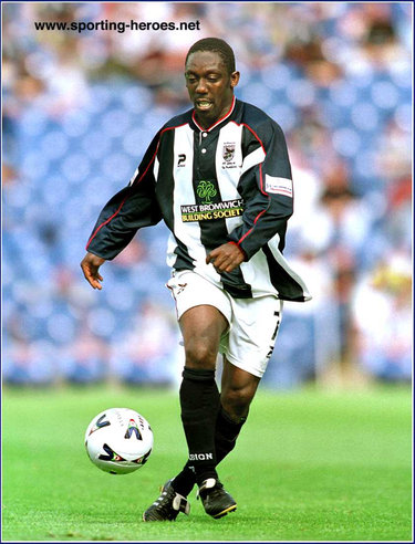 Ruel Fox - West Bromwich Albion - League Appearances.