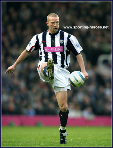 Thomas Gaardsoe - West Bromwich Albion - League Appearances