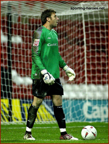 Paul Gerrard - Nottingham Forest - League appearances.