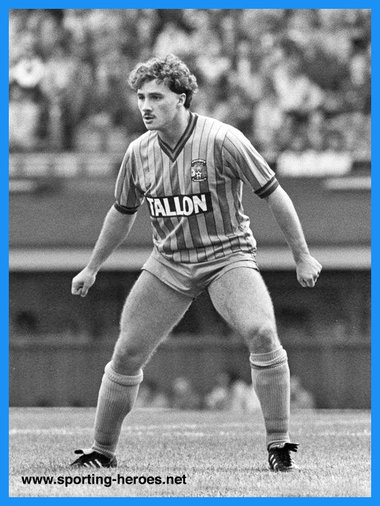 Terry Gibson - Coventry City - League Appearances for The Sky Blues.