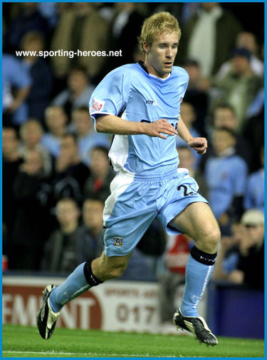 Stuart Giddings - Coventry City - League Appearances