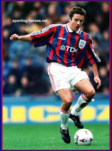 Rory Ginty - Crystal Palace - League appearances.