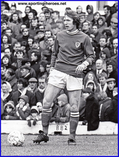 Len Glover - Leicester City FC - League appearances.