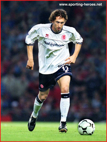 Jonathan Greening - Middlesbrough FC - Premiership Appearances