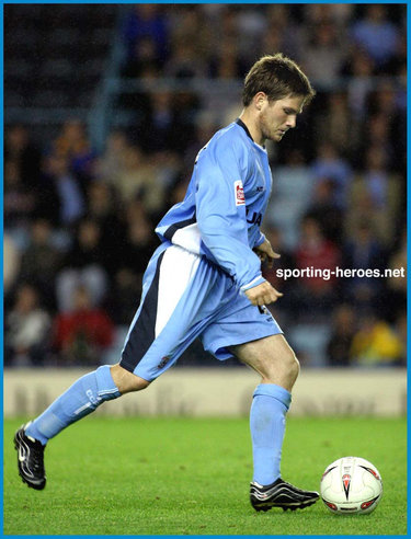 Bjarni Gudjonsson - Coventry City - League appearances.