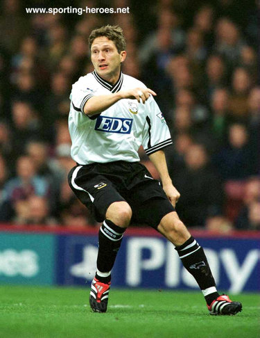 Thordur Gudjonsson - Derby County - League appearances for The Rams.