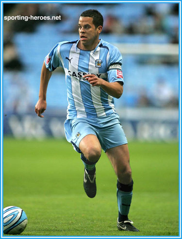 Marcus Hall - Coventry City - League appearances for The Sky Blues.