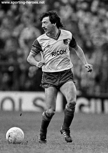 Peter Hampton - Stoke City FC - League appearances.