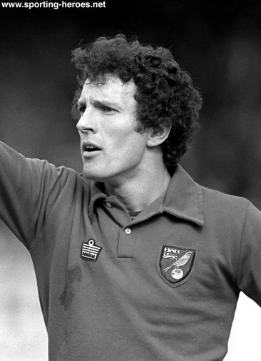 Roger Hansbury - Norwich City FC - League appearances.