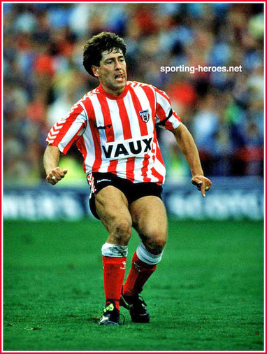 Paul Hardyman - Sunderland FC - League appearances.