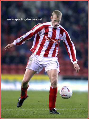 Peter Hoekstra - Stoke City FC - League Appearances