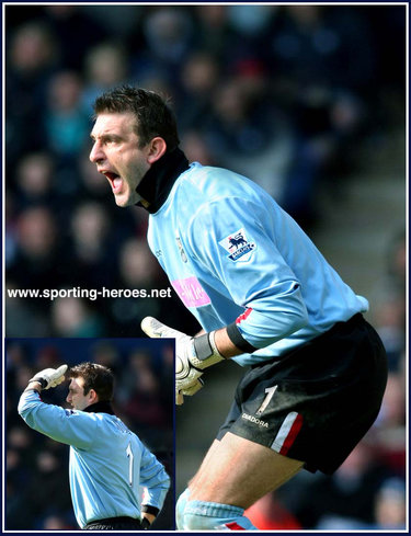 Russell Hoult - West Bromwich Albion - League appearances for WBA.