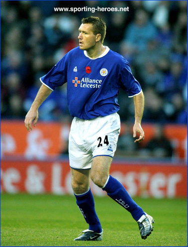 Steve Howey - Leicester City FC - League appearances.