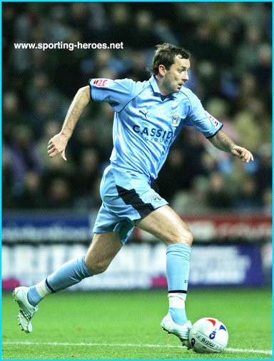 Don Hutchison - Coventry City - League appearances for The Sky Blues.