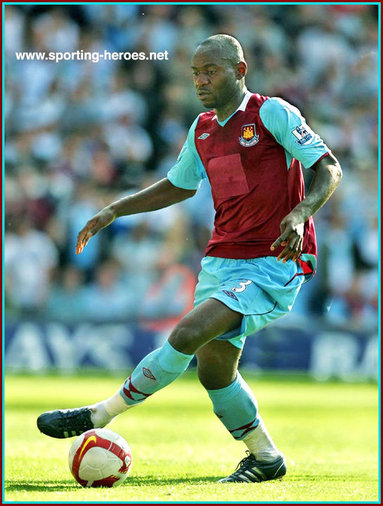 Herita Ilunga - West Ham United - Premiership appearances.