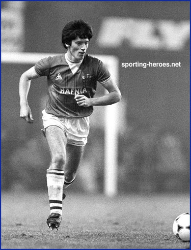 Alan Irvine - Everton FC - League Appearances