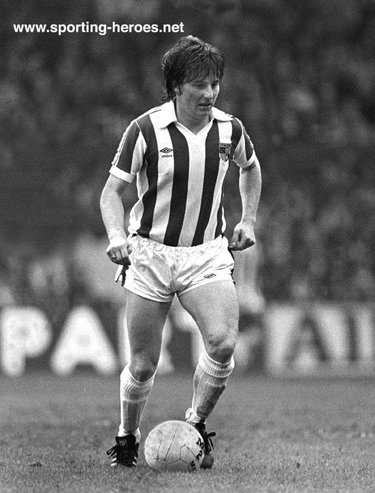 Sammy Irvine - Stoke City FC - League appearances.