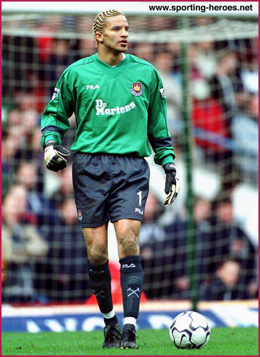 David James - West Ham United - League Appearances