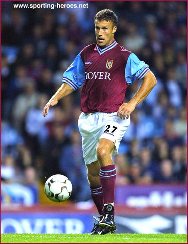 Ronny Johnsen - Aston Villa  - Premiership Appearances